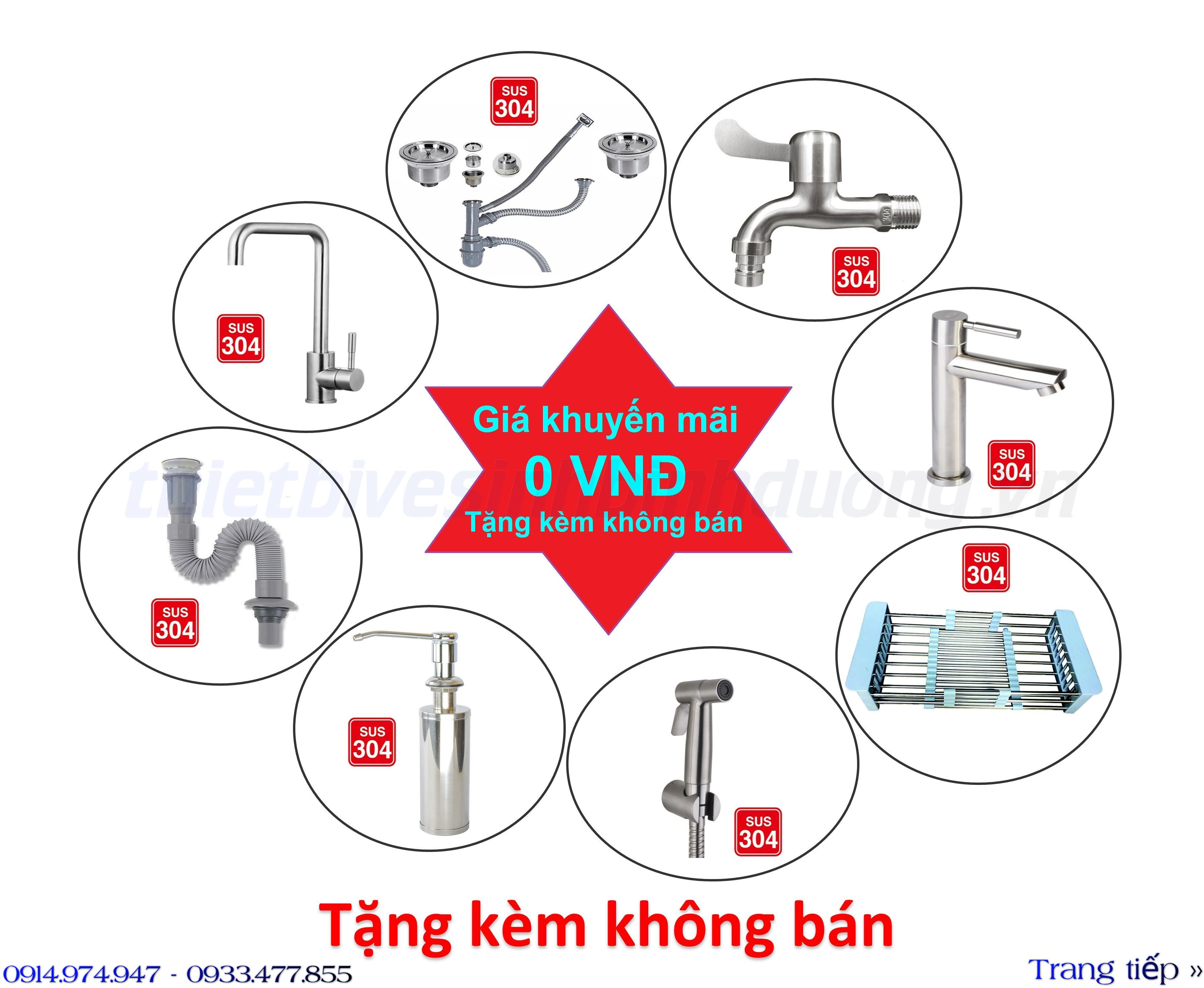 KM07- Van vòi phụ kiện chỉ với 0đ